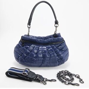 Think Royln Convertible Nylon Tote with Chain